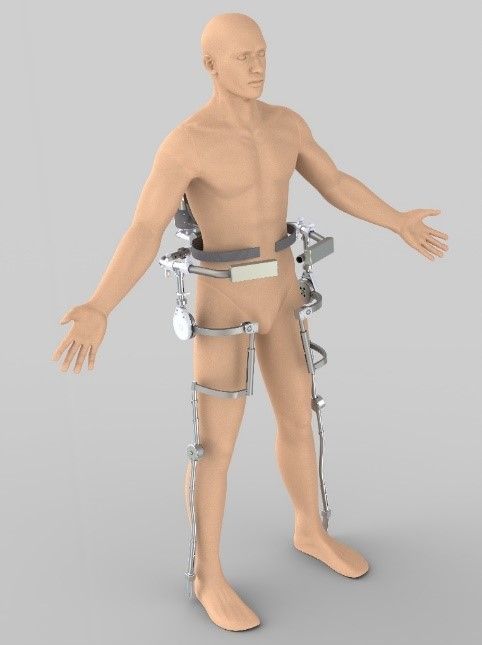 An example of an assist as needed robotic rehabilitation device