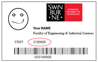 Swinburne ID card