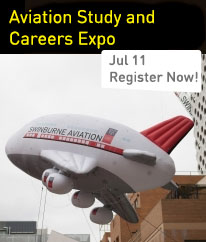 Prospective students are invited to attend a study and careers expo for Swinburne's range of Aviation and Aviation (Management) courses