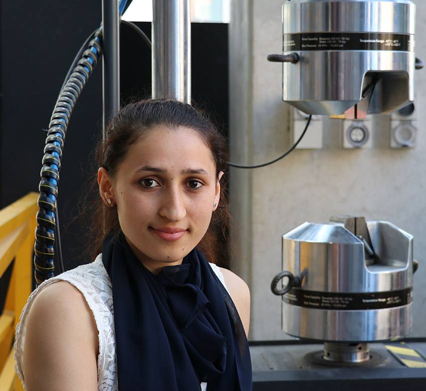 Amrita Kharel, Welcome Scholarship recipient