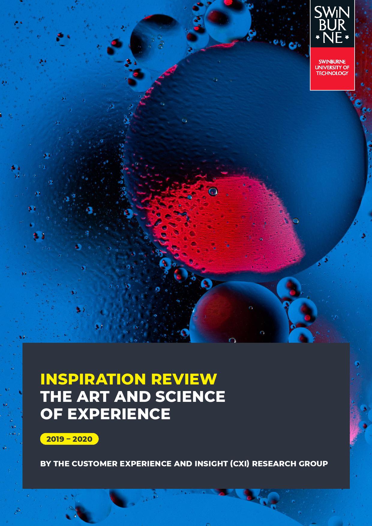 Inspiration Review: The Art and Science of Experience