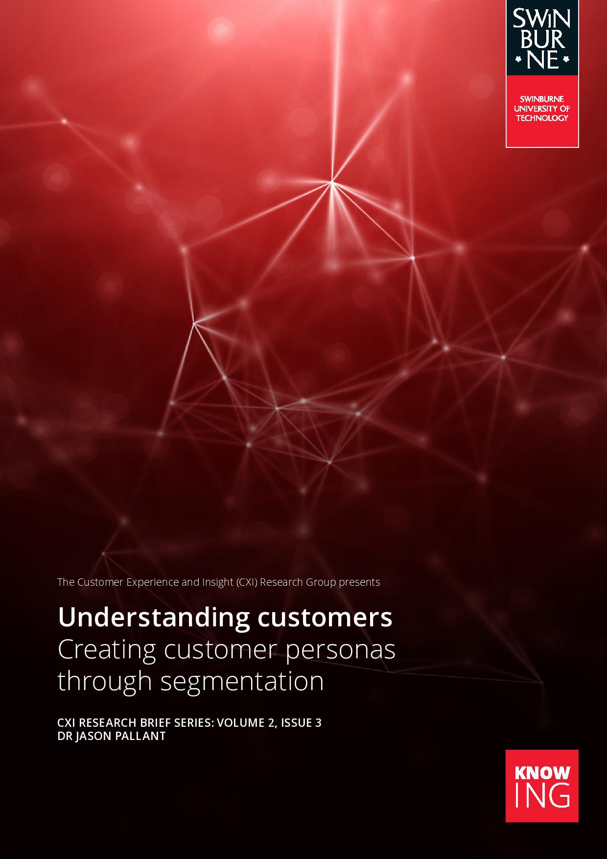 Understanding customers: Creating customer personas through segmentation