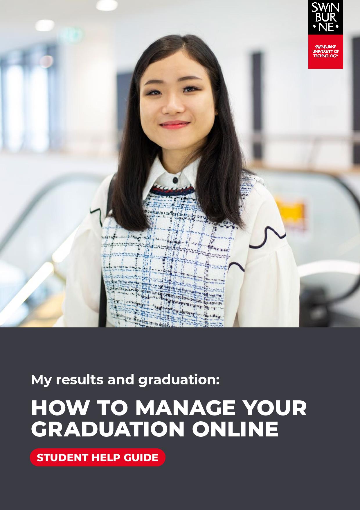 My results and graduation: How to manage your graduation online