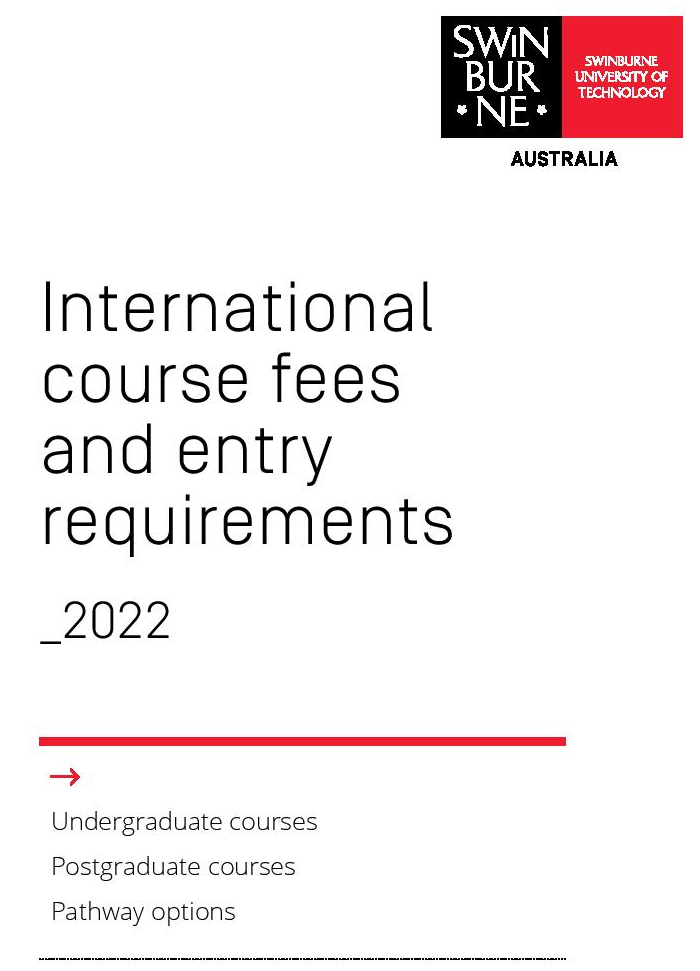 International course fees and entry requirements 2022