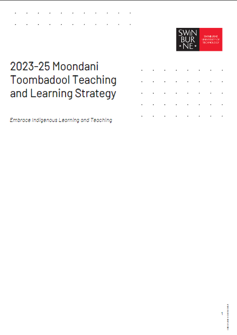 Moondani Toombadool Indigenous Higher Education Teaching and Learning Strategy