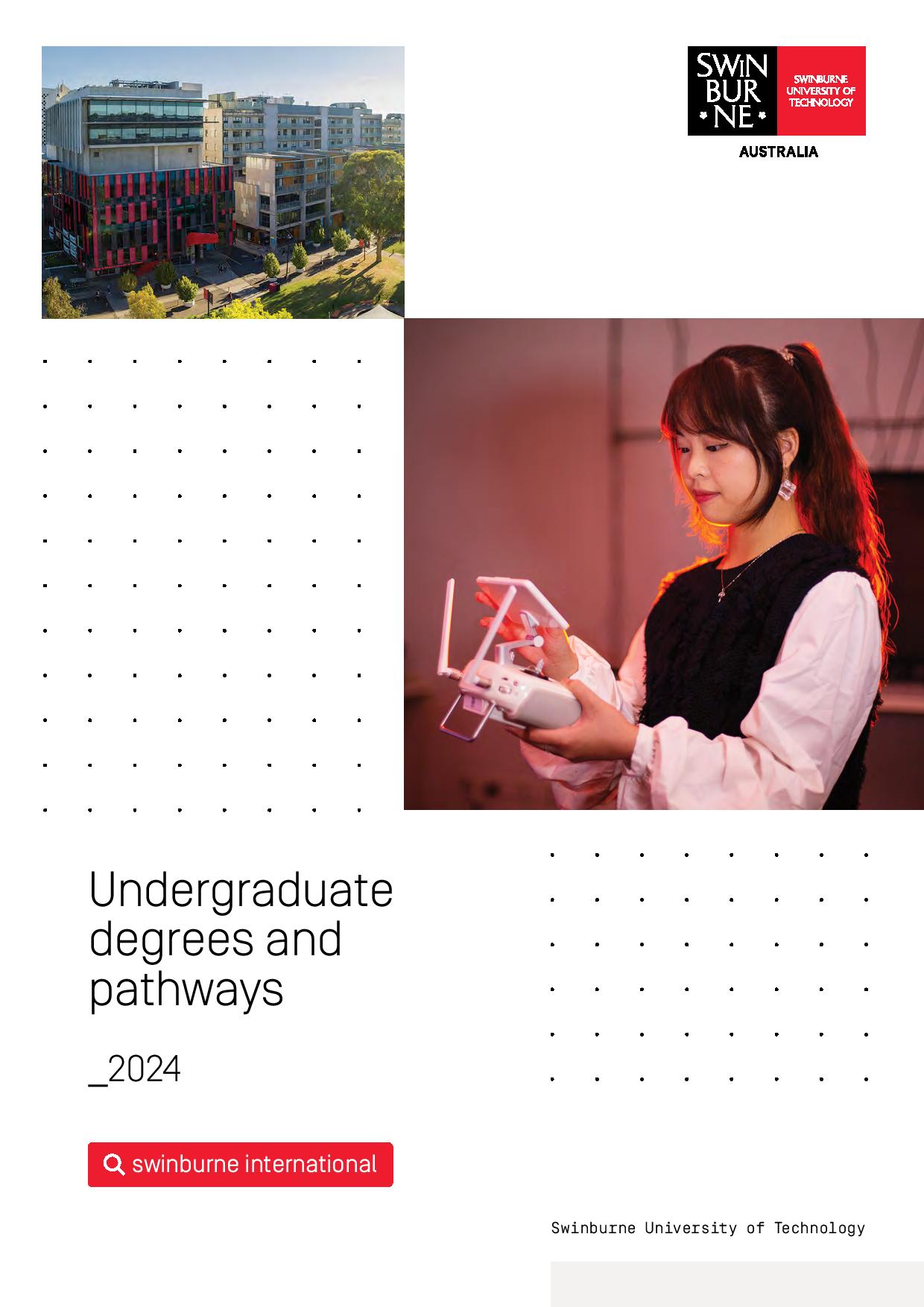 Undergraduate degrees and pathways 2024