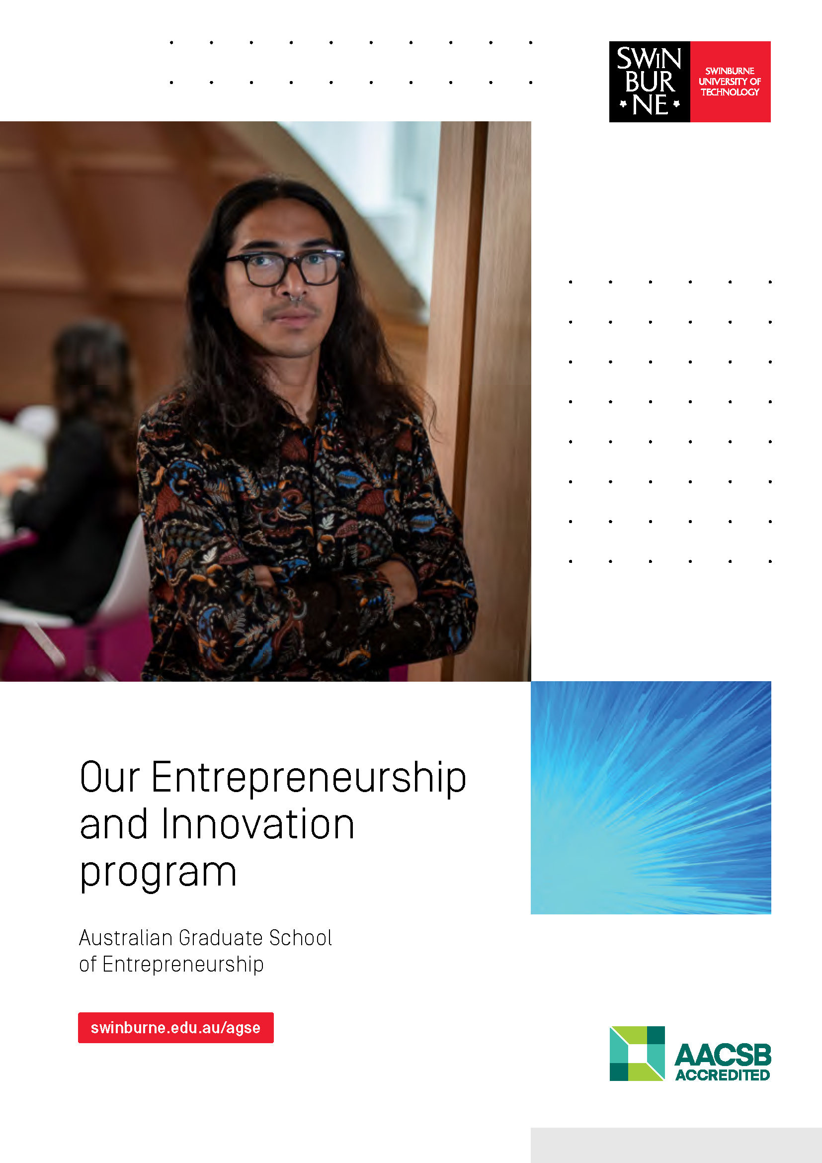 Study a postgraduate course in Entrepreneurship and Innovation at Swinburne