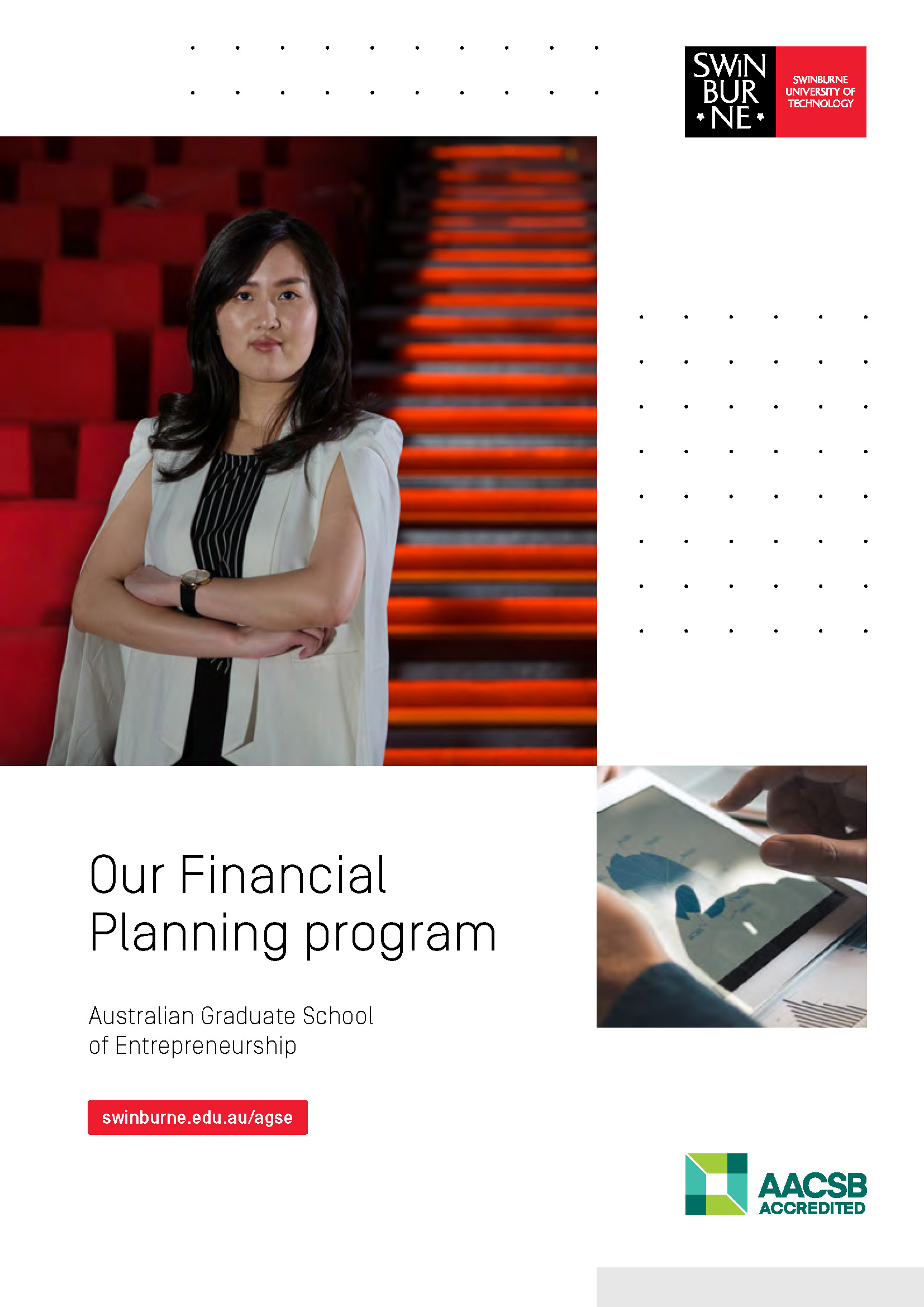 Study a postgraduate course in Financial Planning at Swinburne