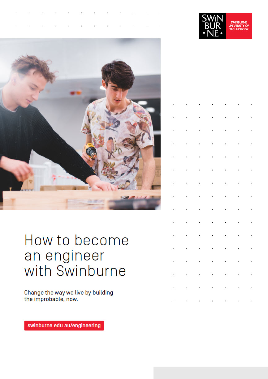 How to become an engineer with Swinburne