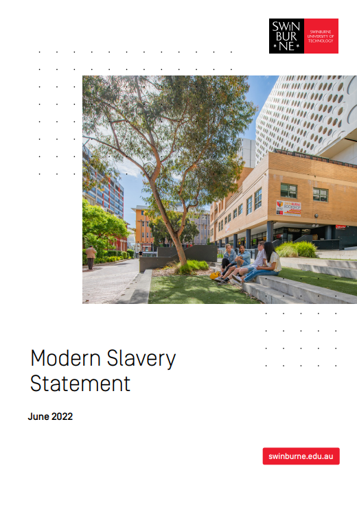 Swinburne University of Technology Modern Slavery Statement