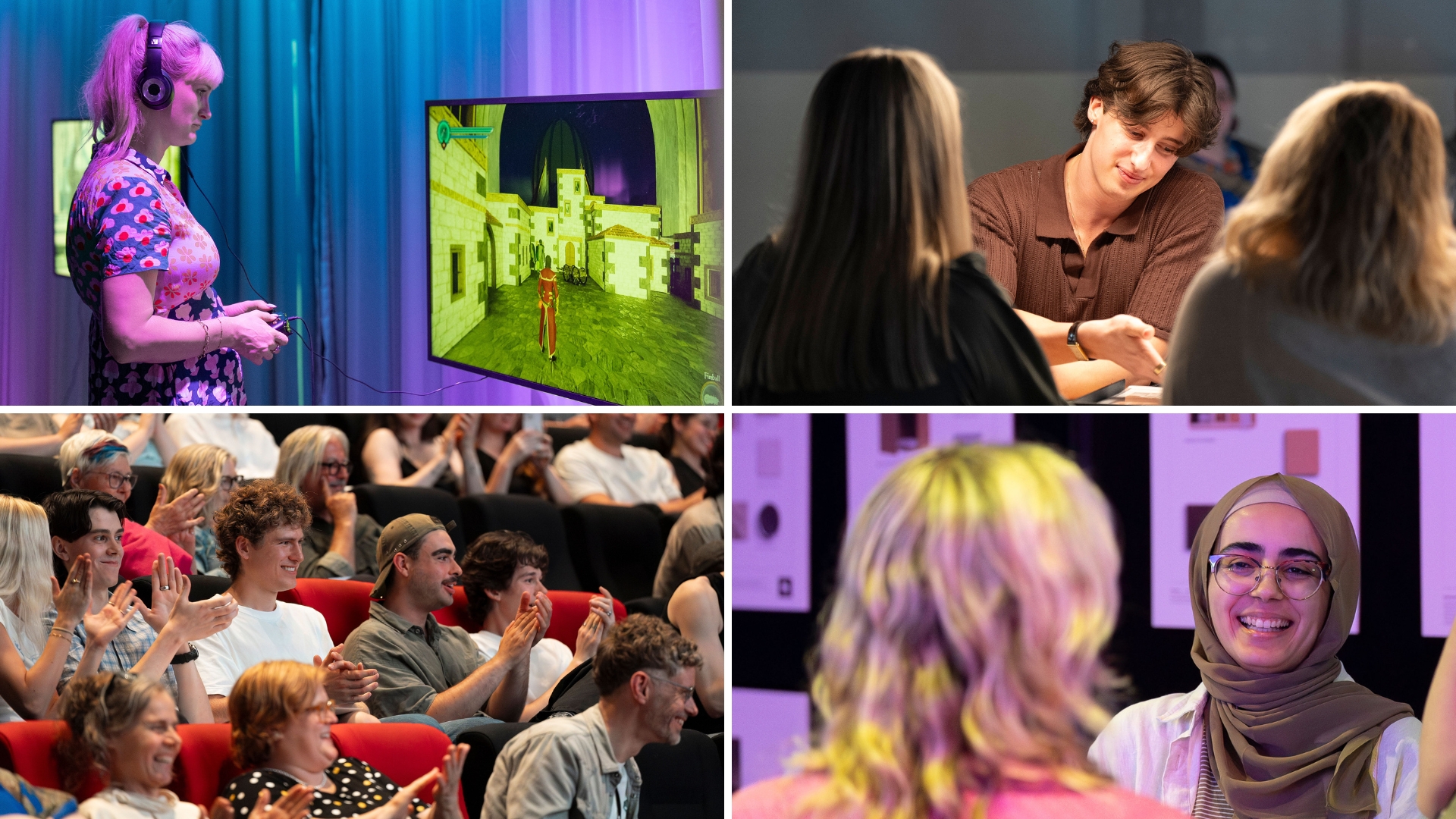 Collage of Creative Intersections 2024 photos