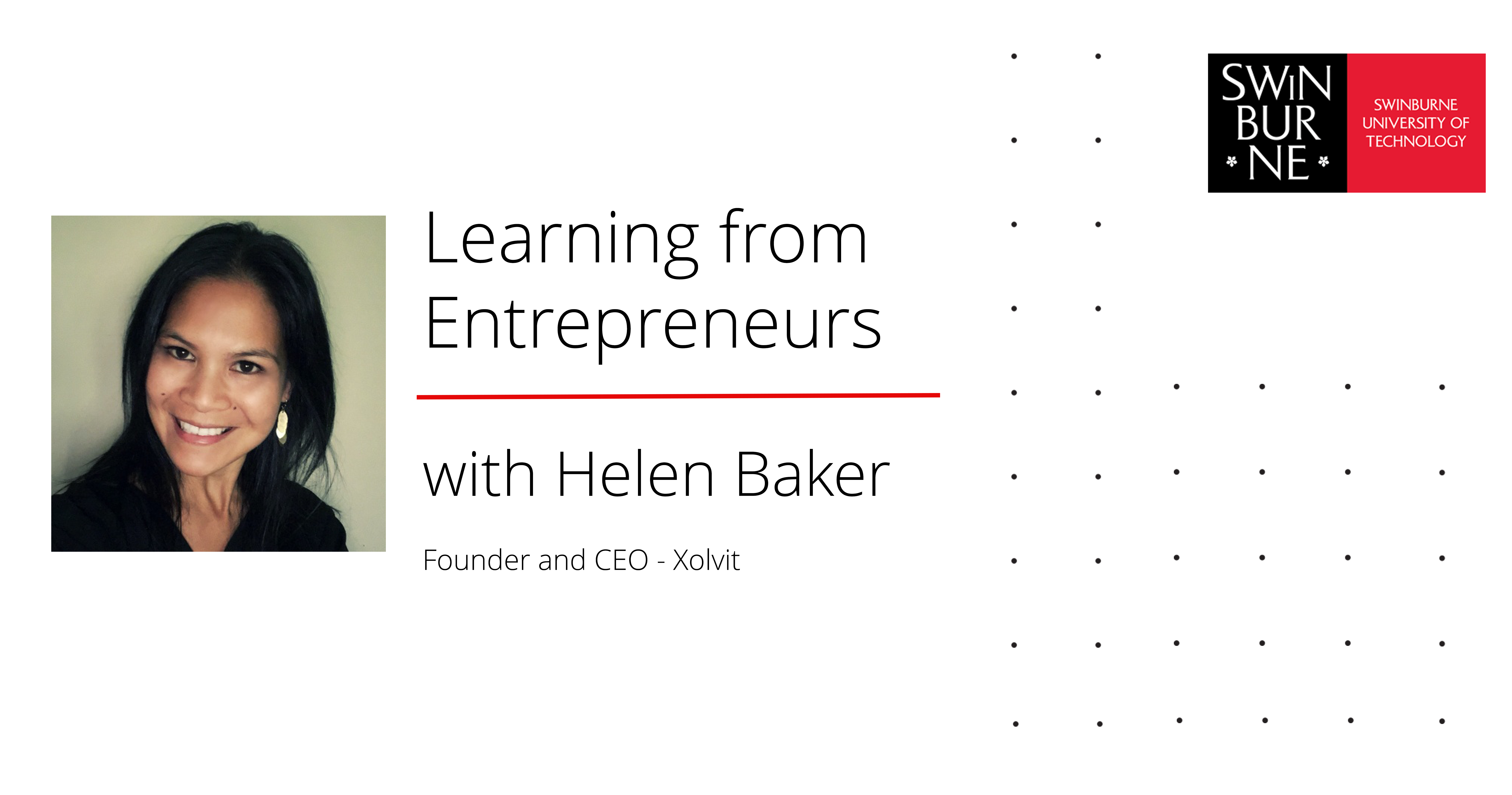 Learning from Entrepreneurs - Helen Baker