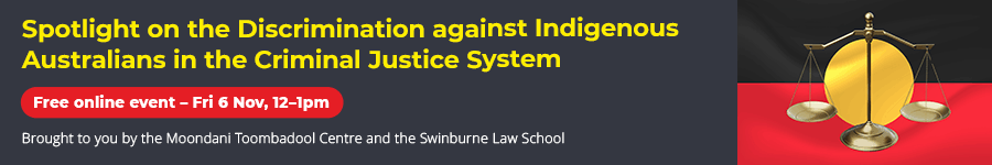 discrimination against indigenous Australians in the Criminal Justice system.