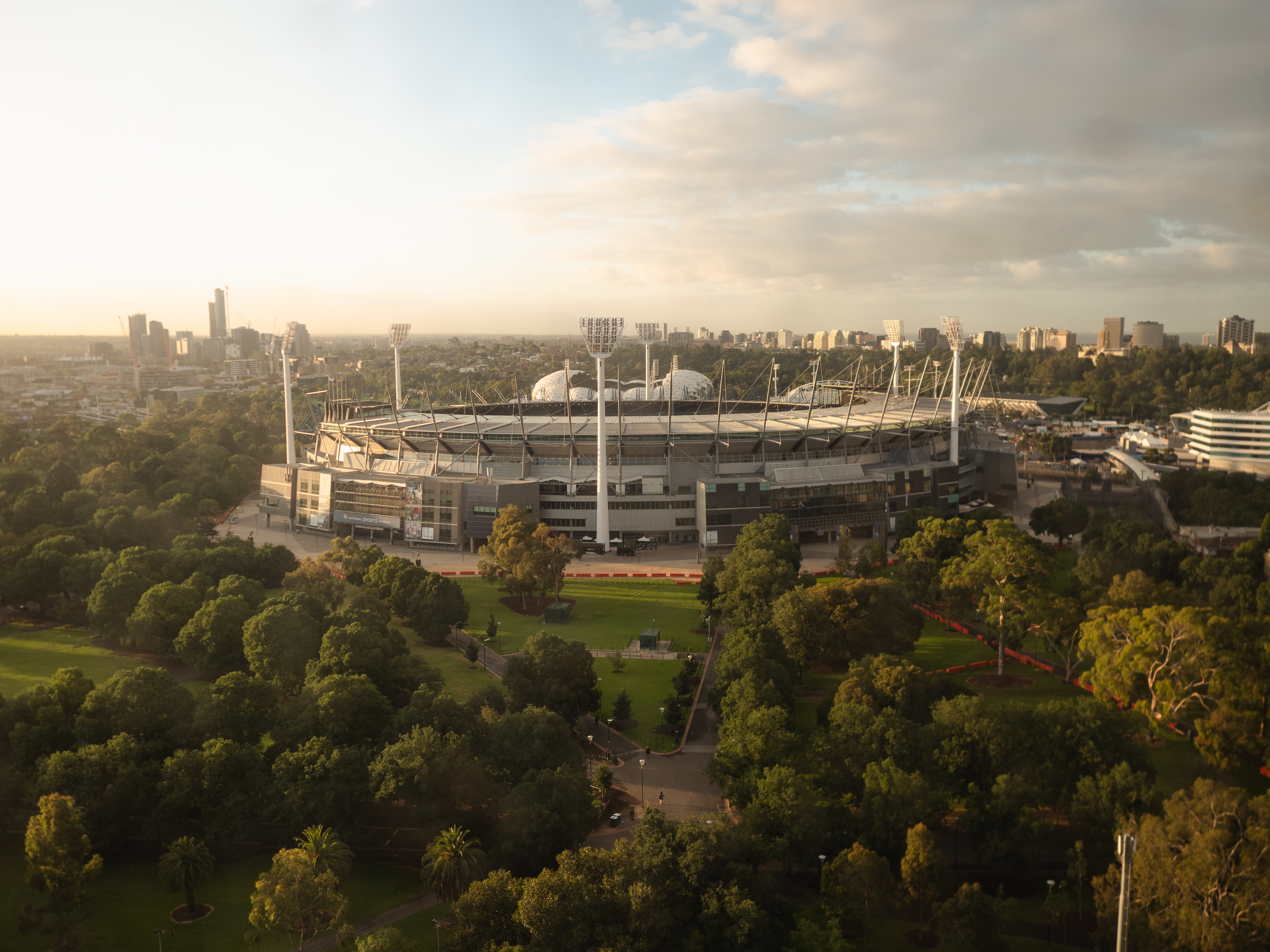 A picture of the MCG 