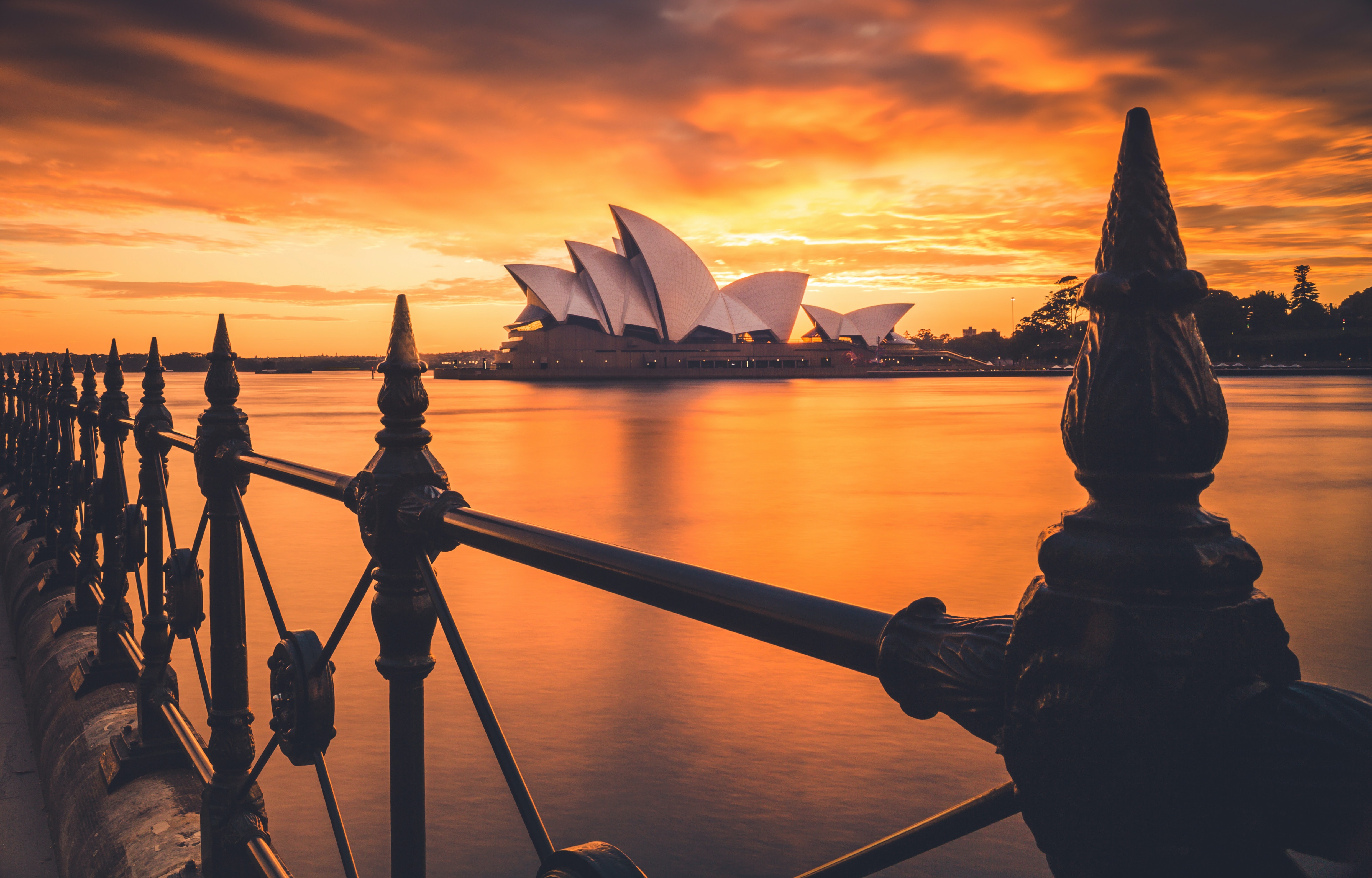 Sydney Opera House by sunset