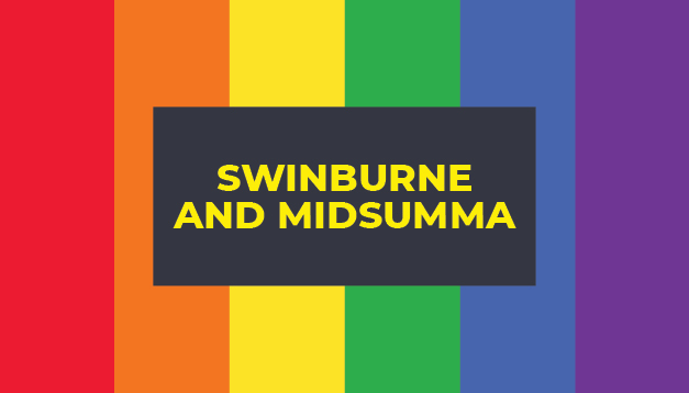 Swinburne at Midsumma - Pride Flag
