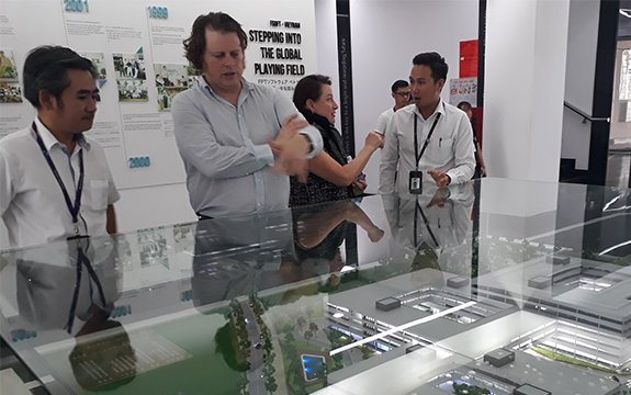 visiting the Centre for Management of Traffic System and Tunnel Network, Ho Chi Minh City