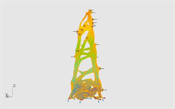 digital analysis of Ameba Tower