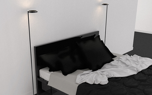 Mudo integrated bedside lighting