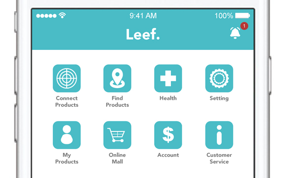 The Leef app by Xia Zhang
