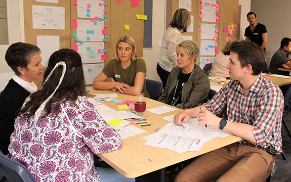 participatory design workshop with Wimmera Health Care participants