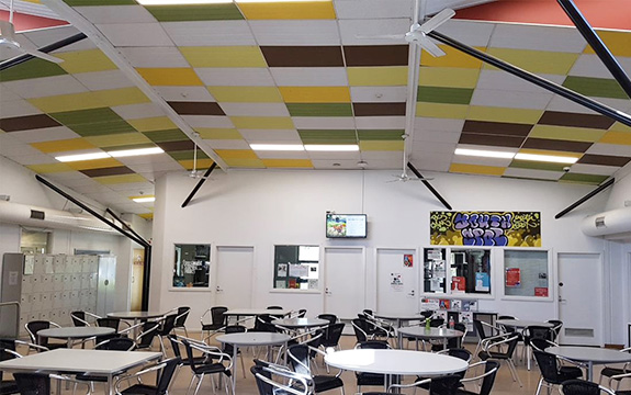 Croydon campus interior before works started