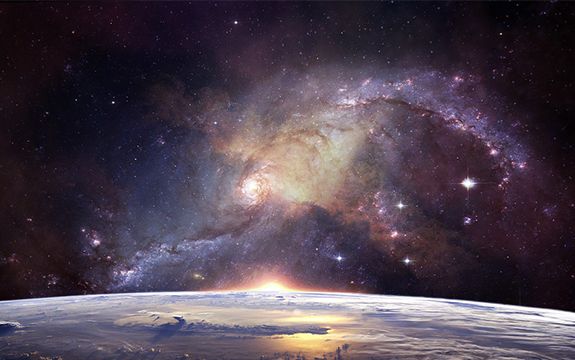 The universe beyond the Earth's atmosphere