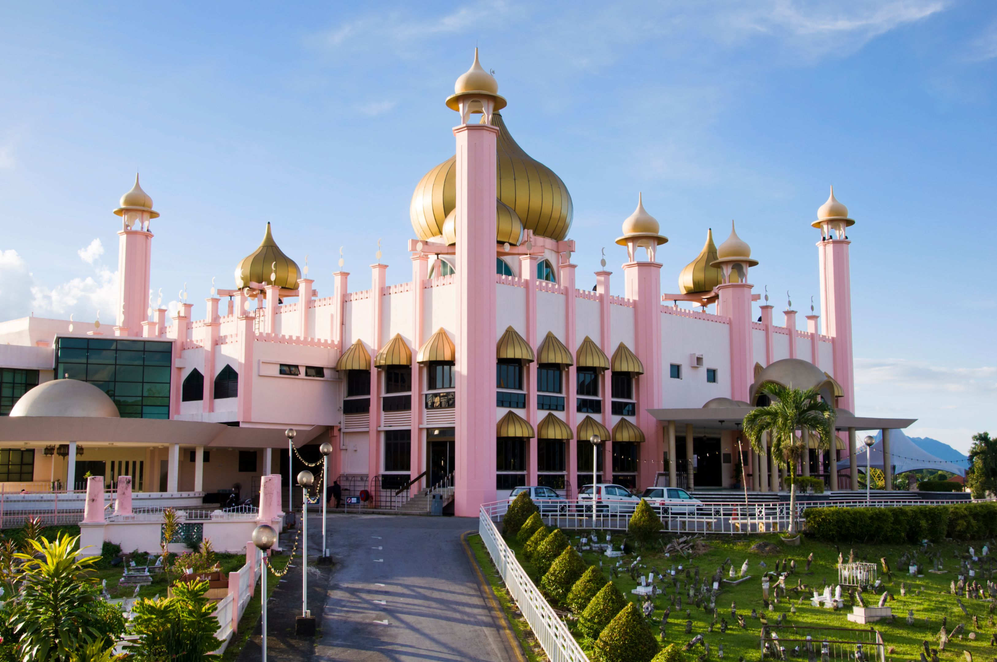 The Masjid Negara mosk in Kuching