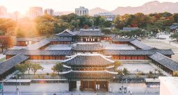 south korean traditional architecture, temple style