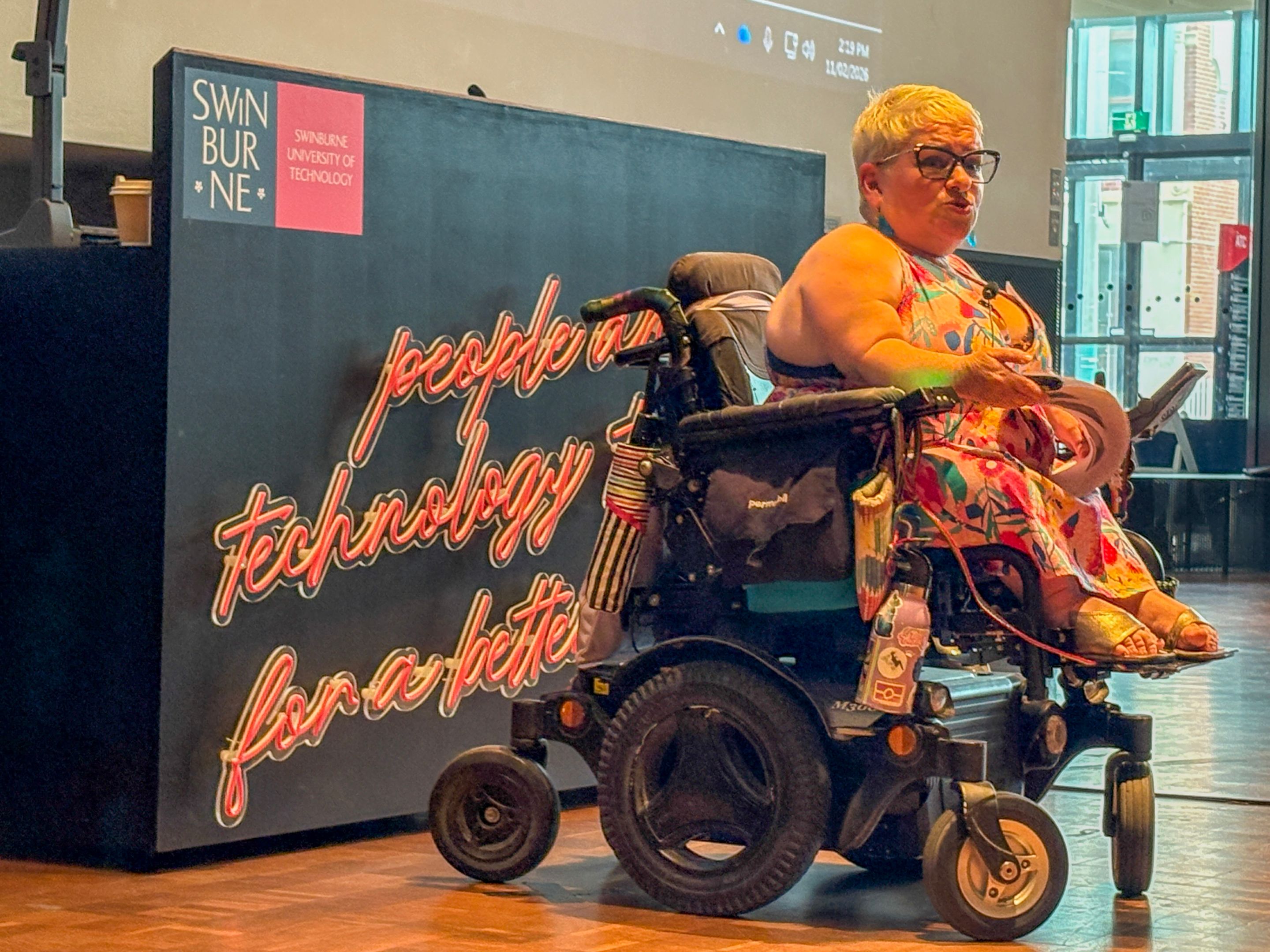 Caroline Bowditch delivered the keynote address at the MedTechVic hub showcase 2026