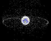 space debris around earth