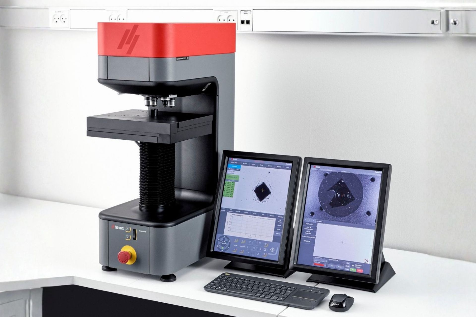 Mechanical Properties Characterisation instrument Duramin-40 Micro/Macro Hardness Tester