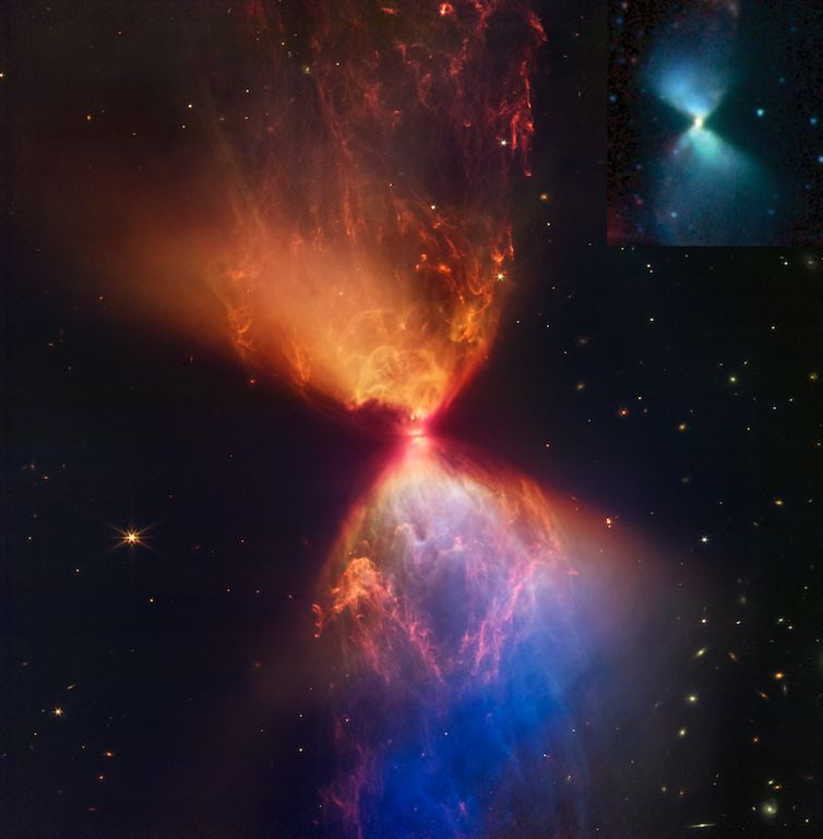 The ‘Hourglass’ Protostar