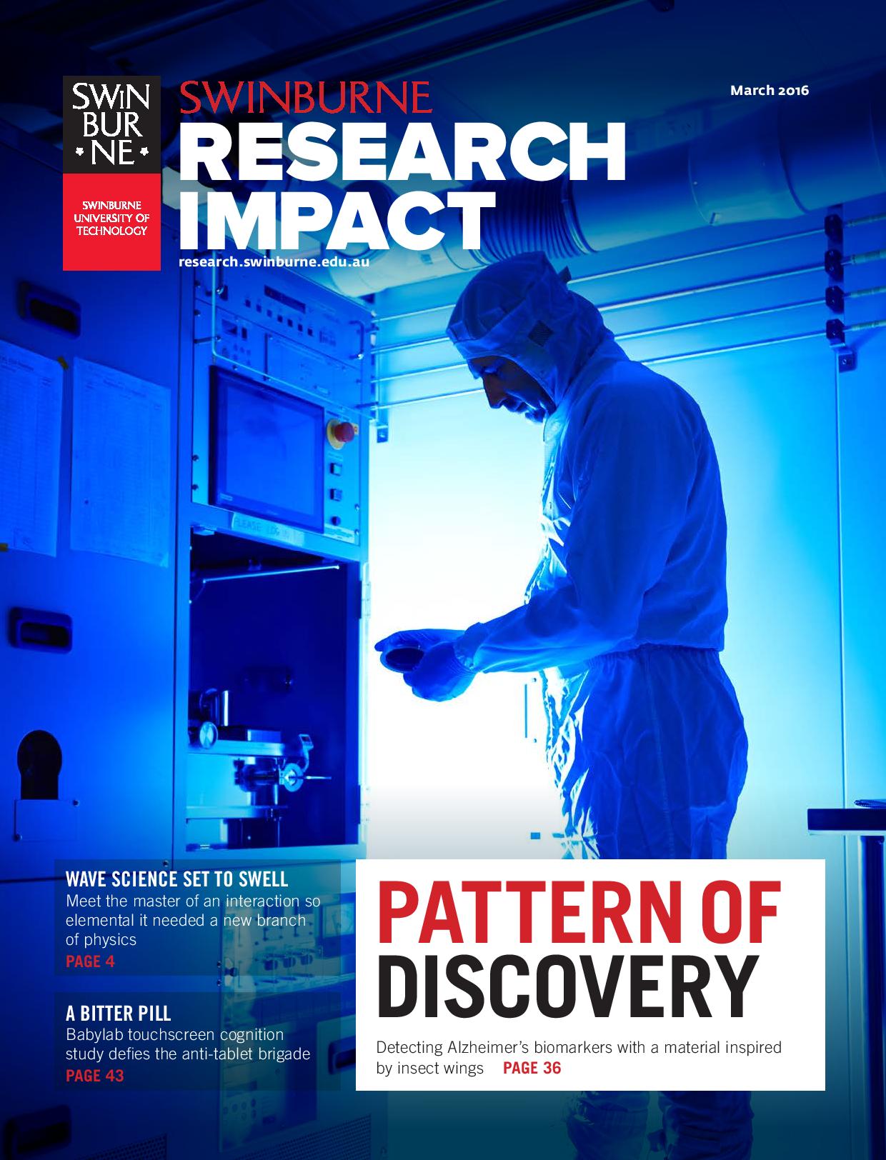 Swinburne Research Impact Magazine 2016