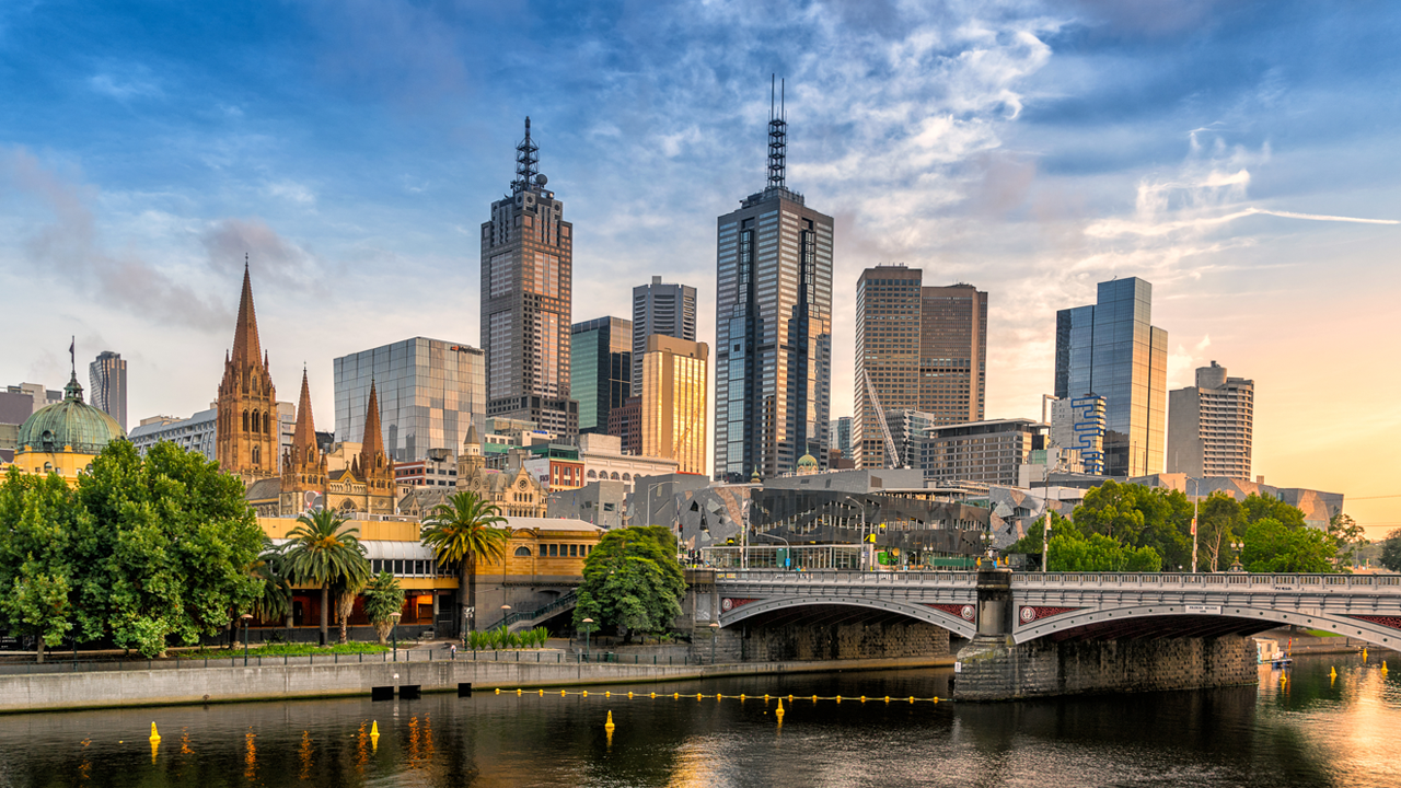 Melbourne's central business district
