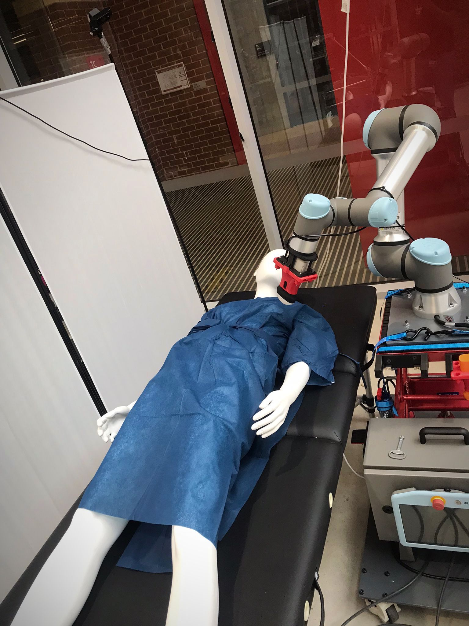  A cobot system for teleoperated heart ultrasound examinations
