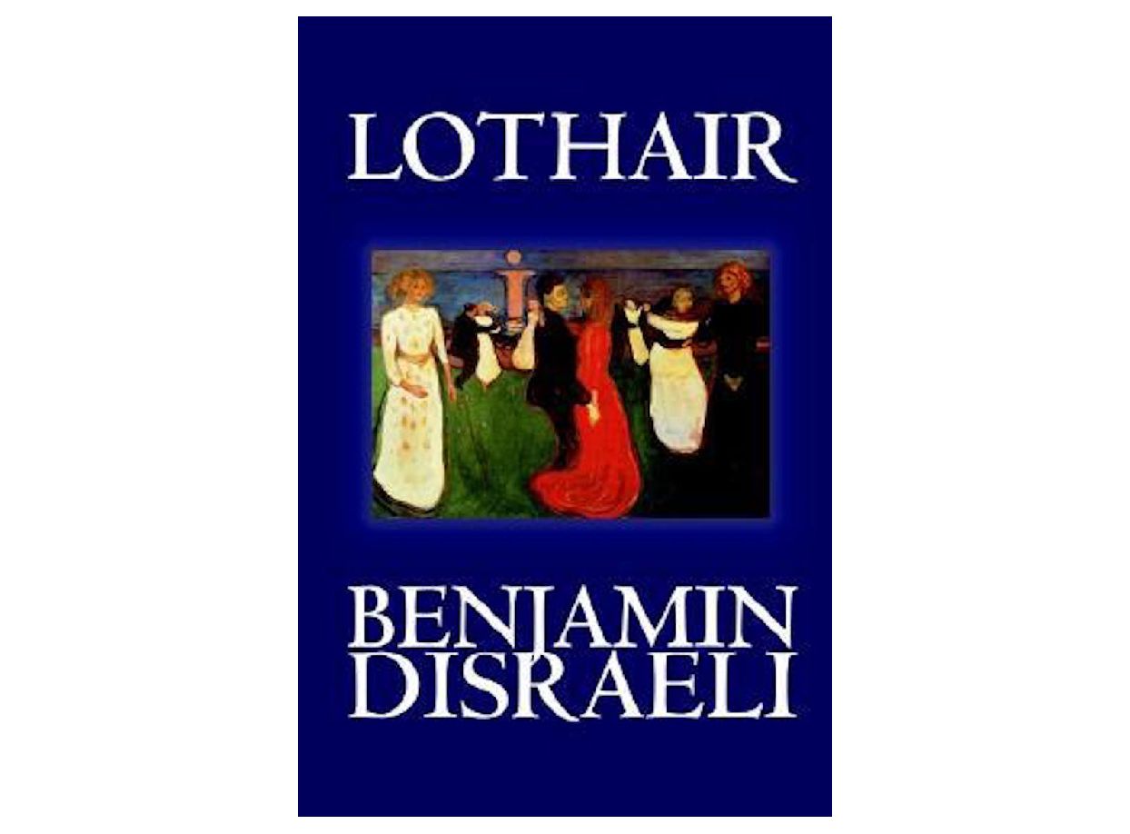 Lothair by Benjamin Disraeli book cover