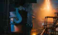 steel manufacturing plant