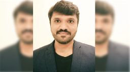 A headshot of Nirmal Madhavanpillai Sajeevkumar, 2022 pitch it clever People’s Choice Award recipient 
