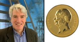 Prof Geoff Brooks and the Bessemer Medal