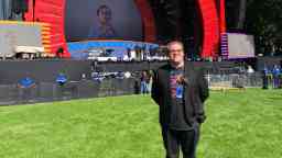 Student William at the Global Citizen Festival