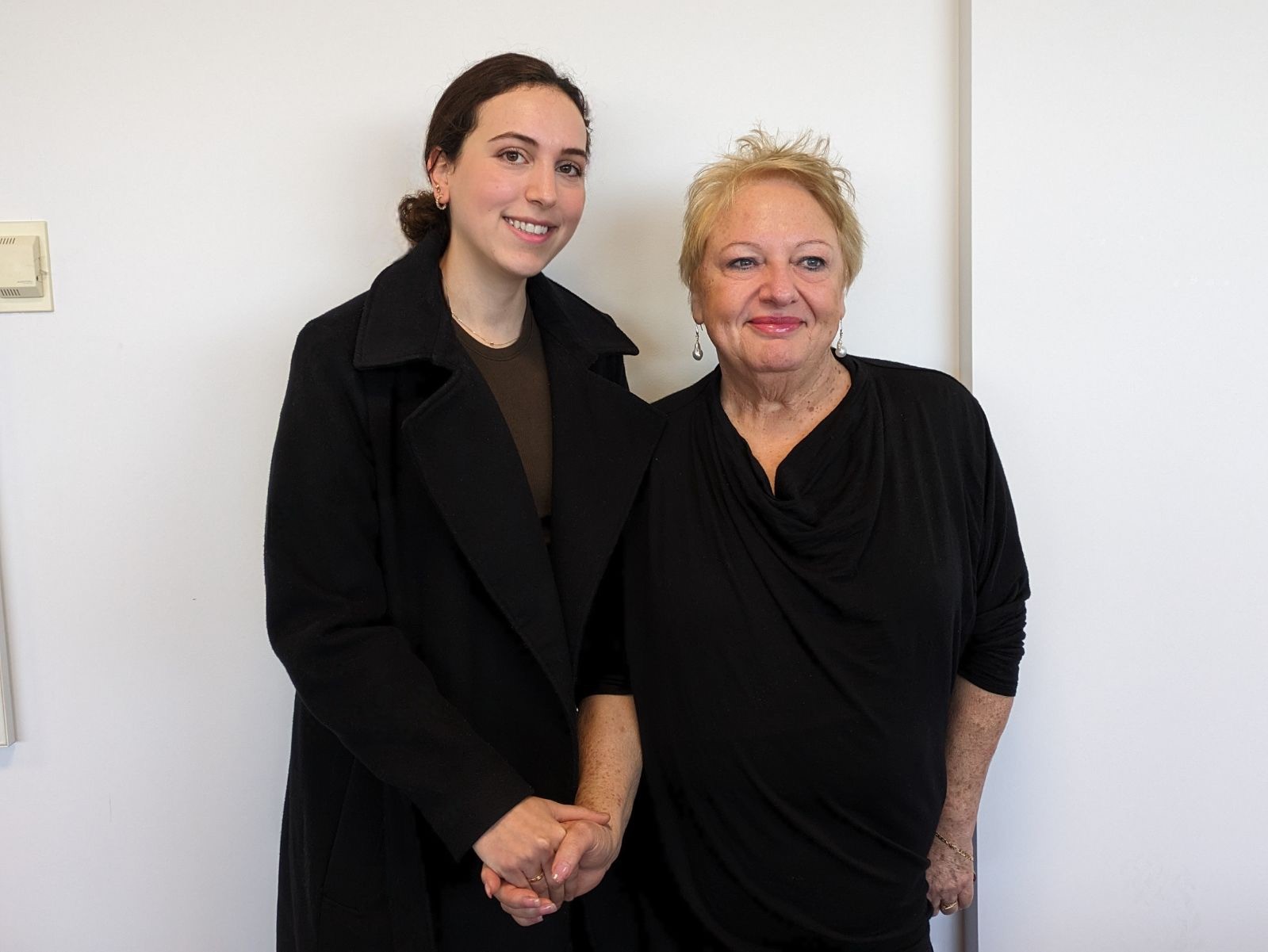 Scholarship recipient Randa Ibrahim with donor Marisa Iovenitti
