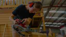 Cutting Through: Why two students chose Carpentry