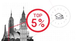 Top 5% of the world’s higher education business schools.
