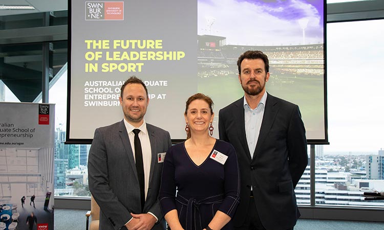 Event: Future of Leadership in Sport - Swinburne Staff + Brendon Gale