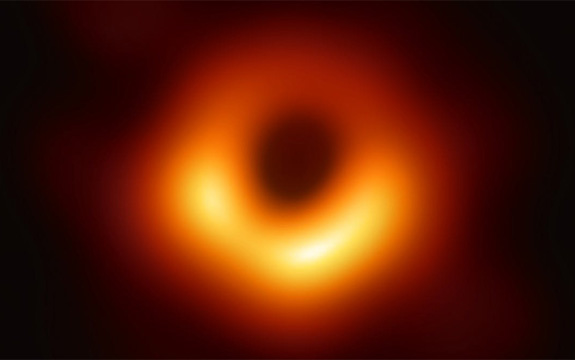 The first ever image a black hole