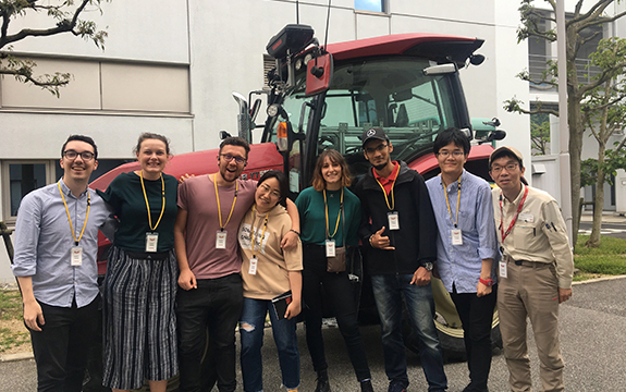 NuTan team at Yanmar,Japan