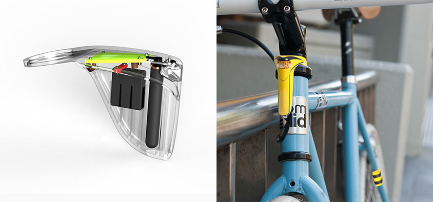 Gareth Montgomery, Street Smart &ndash; Bike ID: Professional project, Bachelor of Engineering (Product Design) (Honours)