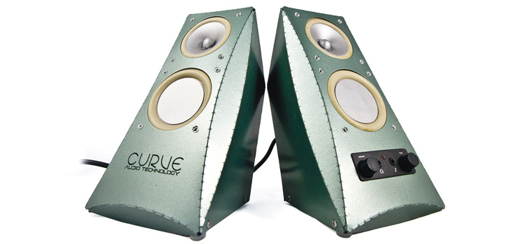 John Eggleston, Bachelor of Design (Industrial Design), laser-cut sheet metal speakers