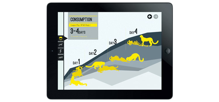 Premsinee Khaothong, Bachelor of Design (Communication Design), The Snow Leopard: educational app